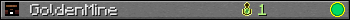 GoldenMine userbar 350x20