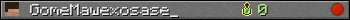 GomeMawexosase_ userbar 350x20