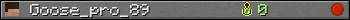 Goose_pro_89 userbar 350x20