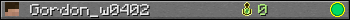 Gordon_w0402 userbar 350x20