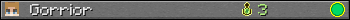 Gorrior userbar 350x20