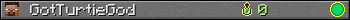 GotTurtieGod userbar 350x20