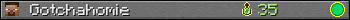 Gotchahomie userbar 350x20