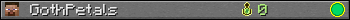 GothPetals userbar 350x20