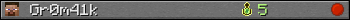 Gr0m41k userbar 350x20