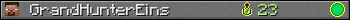 GrandHunterEins userbar 350x20