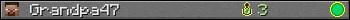 Grandpa47 userbar 350x20