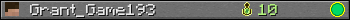 Grant_Game193 userbar 350x20