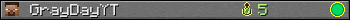 GrayDayYT userbar 350x20