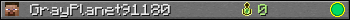 GrayPlanet91180 userbar 350x20