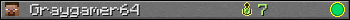 Graygamer64 userbar 350x20