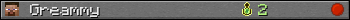 Greammy userbar 350x20