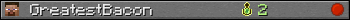 GreatestBacon userbar 350x20