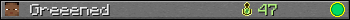 Greeened userbar 350x20