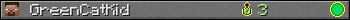 GreenCatKid userbar 350x20