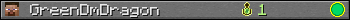 GreenDmDragon userbar 350x20