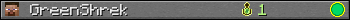 GreenShrek userbar 350x20