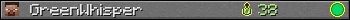 GreenWhisper userbar 350x20