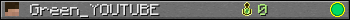 Green_YOUTUBE userbar 350x20