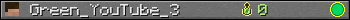 Green_YouTube_3 userbar 350x20