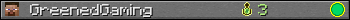 GreenedGaming userbar 350x20