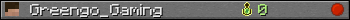 Greengo_Gaming userbar 350x20