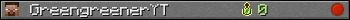 GreengreenerYT userbar 350x20