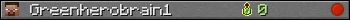 Greenherobrain1 userbar 350x20