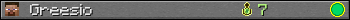 Greesio userbar 350x20