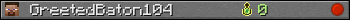 GreetedBaton104 userbar 350x20