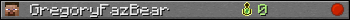 GregoryFazBear userbar 350x20