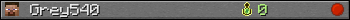 Grey540 userbar 350x20