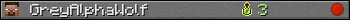 GreyAlphaWolf userbar 350x20