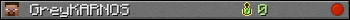 GreyKARNOS userbar 350x20