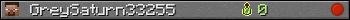 GreySaturn33255 userbar 350x20