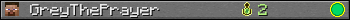 GreyThePrayer userbar 350x20