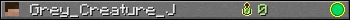 Grey_Creature_J userbar 350x20