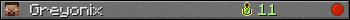 Greyonix userbar 350x20