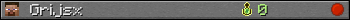 Grijsx userbar 350x20