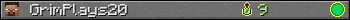 GrimPlays20 userbar 350x20