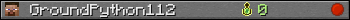 GroundPython112 userbar 350x20