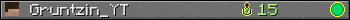 Gruntzin_YT userbar 350x20