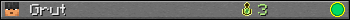 Grut userbar 350x20