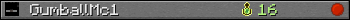 GumballMc1 userbar 350x20