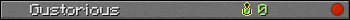 Gustorious userbar 350x20