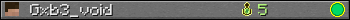 Gxb3_void userbar 350x20