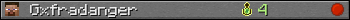 Gxfradanger userbar 350x20