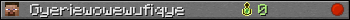 Gyeriewowewufiqye userbar 350x20