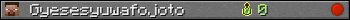 Gyesesyuwafojoto userbar 350x20