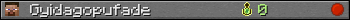 Gyidagopufade userbar 350x20